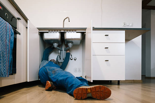 Professional Plumbing technician working in Crete, NE